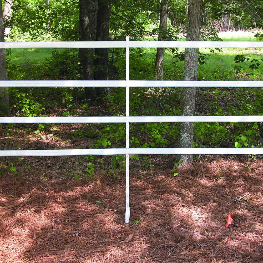 72" Stirrup Post - White 10pk