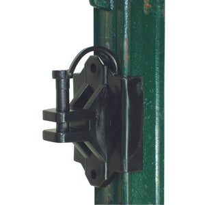 T Post/Wood - Pinlock Insulator - Polywire/wire - Black