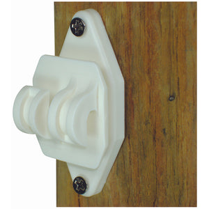 Wood Post - Nail on Insulator for Hi-Tensile - White (100/pk)