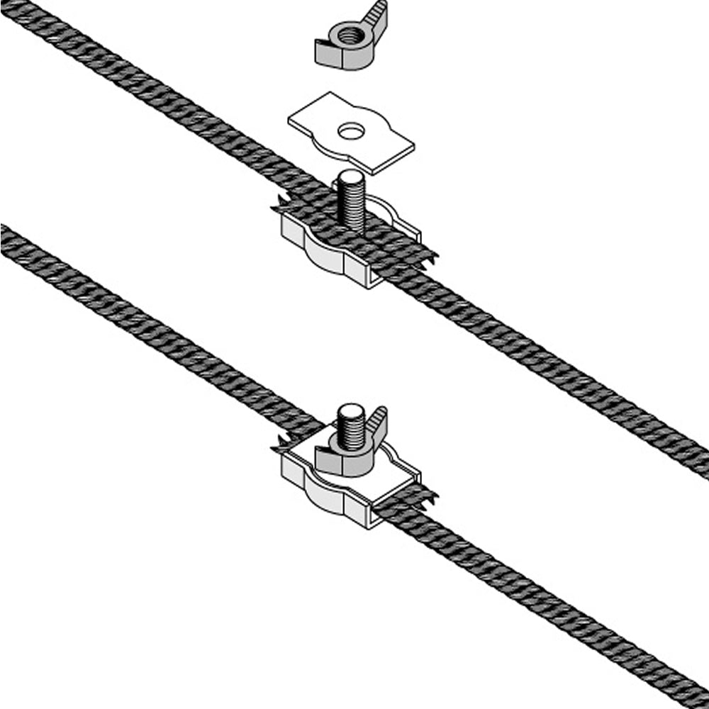 1/4" - Polyrope Connector (3pk)