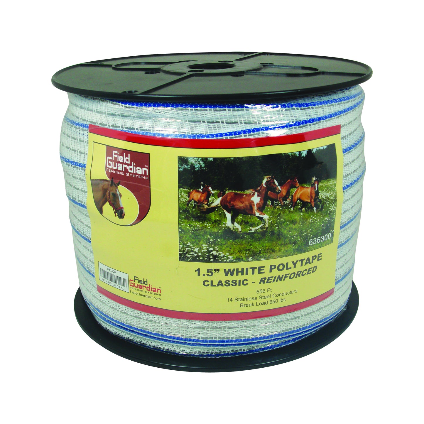 Field Guardian - 1.5" White Polytape - Classic Reinforced