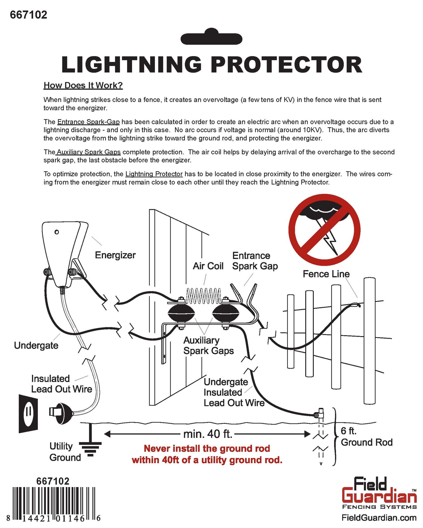Field Guardian - Super Lightning Protector