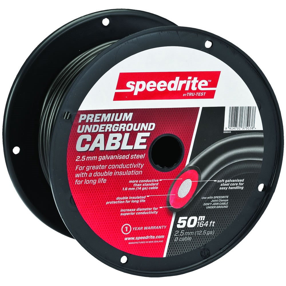 Speedrite - Premium Underground Cable 12.5 GA. 164'