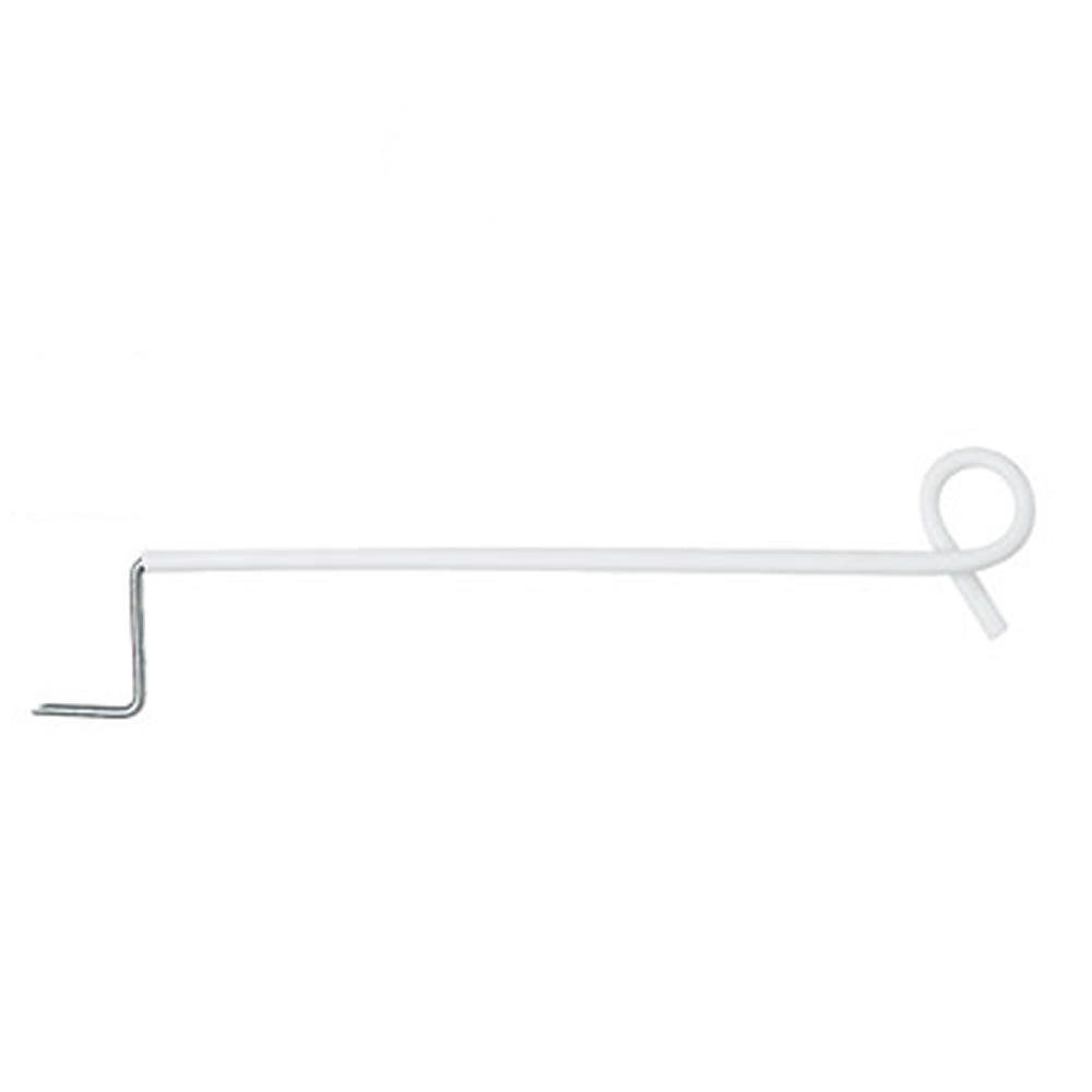 Speedrite - Side Fixing Steel Pigtail Standoff - 10" - White