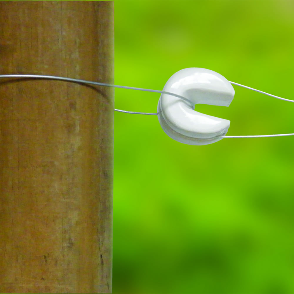 Patriot - Heavy Duty U Porcelain Insulator (10pk)