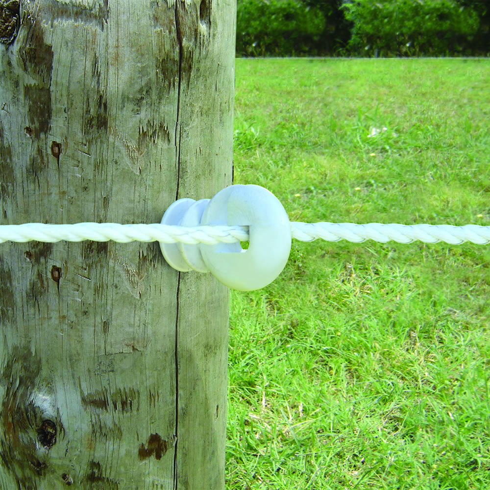 Patriot - Jumbo Ring Screw-In Insulator - White