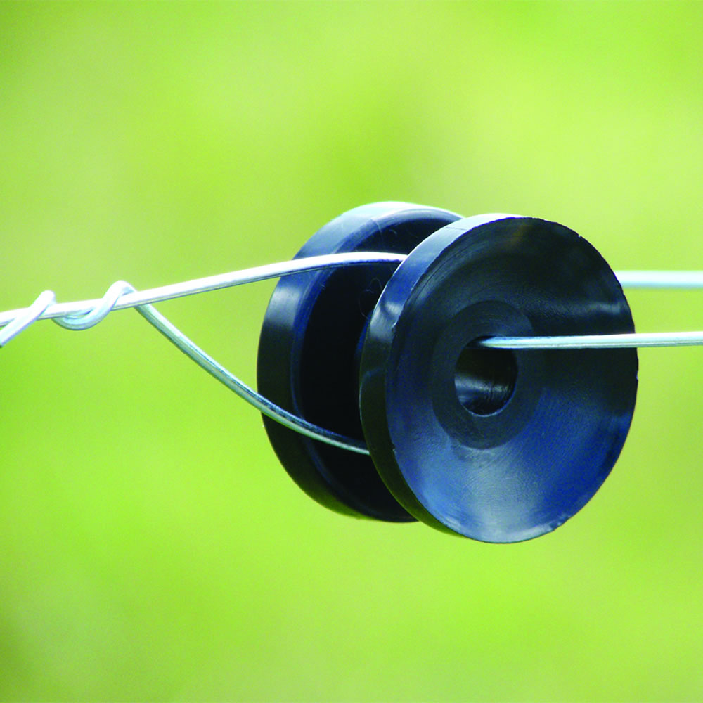 Patriot - Corner Bobbin Insulator - Black