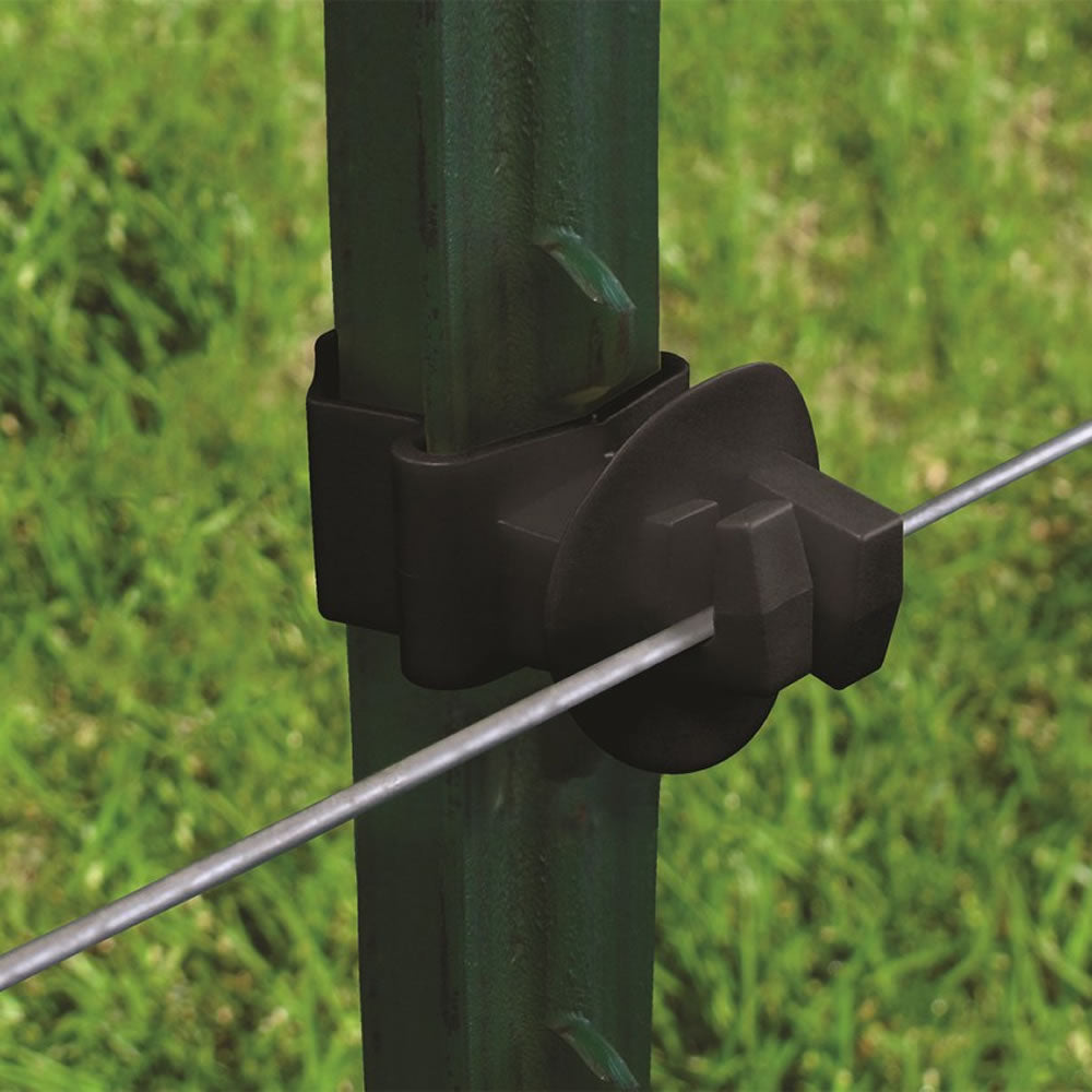 Patriot - T-Post Claw Insulator - Black