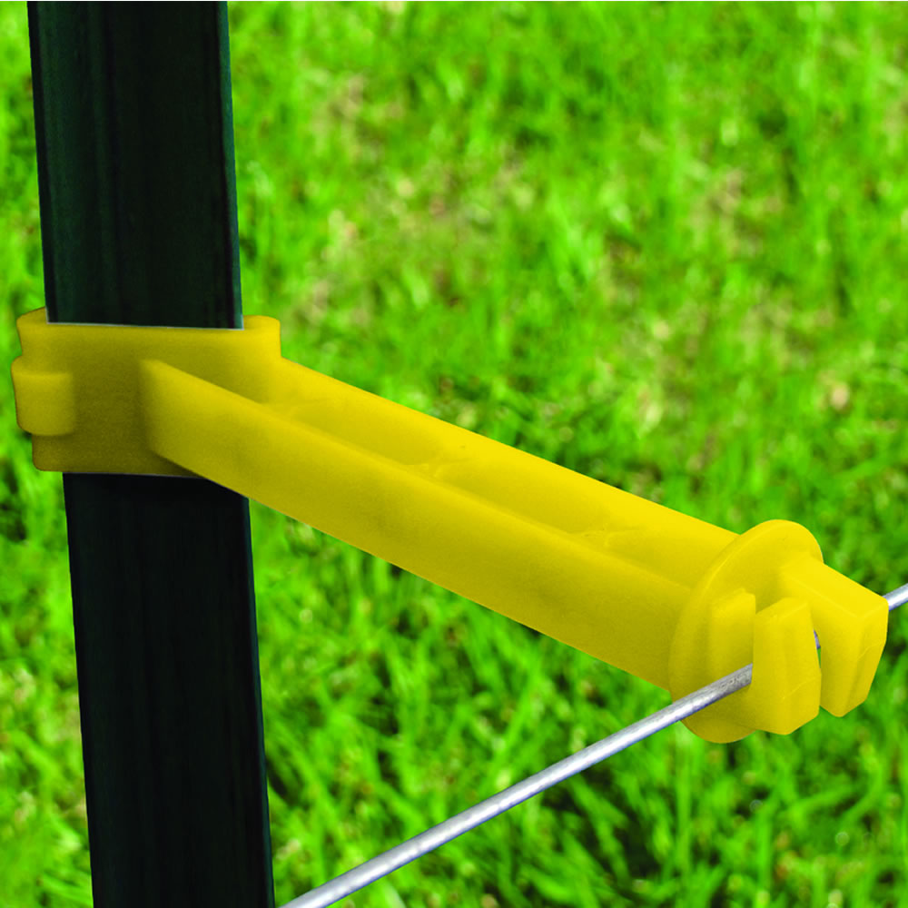 Patriot - Backside T-Post Extender - 5", Yellow