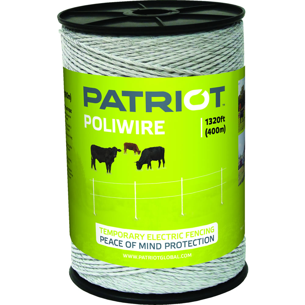 Patriot White Polywire - 1,320'