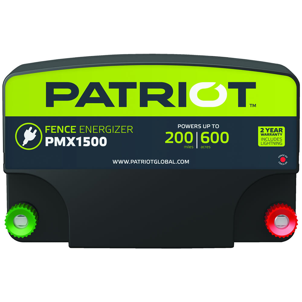 Patriot - PMX1500 Fence Energizer - 15 Joule