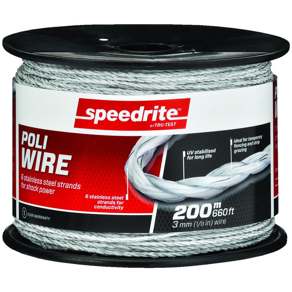 Speedrite - Polywire 660' White