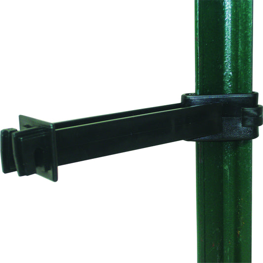 T Post - 5" Reverse Extension Insulator - Polywire - Black