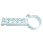 Pipe Clamp Insulator - White