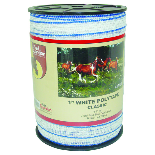 Field Guardian - 1" White Polytape - Classic