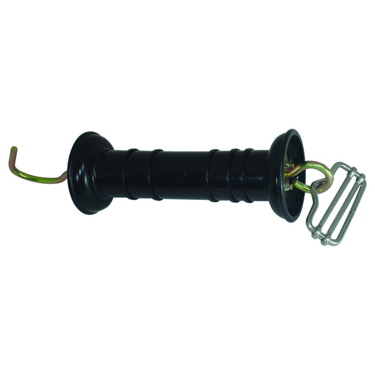 Medium Duty Gate Handle - Plated - 2" Tape End Buckle Black
