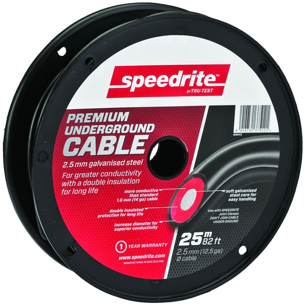 Speedrite - Premium Underground Cable 12.5 GA. 82'