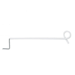 Speedrite - Side Fixing Steel Pigtail Standoff - 10" - White