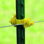 Patriot - T-Post Screw On Insulator - Yellow