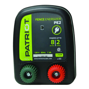 Patriot - PE2 Fence Energizer - 0.10 Joule