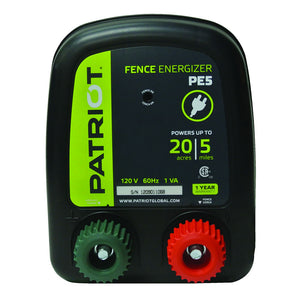 Patriot - PE5 Fence Energizer - 0.20 Joule
