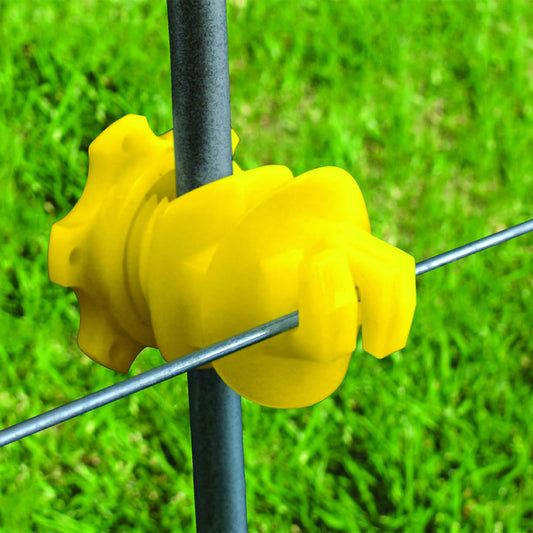Patriot - Rod Post Insulator - Yellow