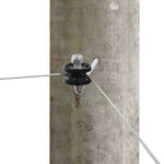 Patriot - Corner Lag Insulator - Black (4pk)