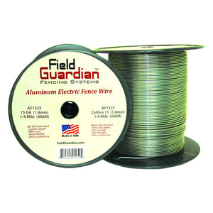 Field Guardian - 15 GA. Aluminum Wire - 1/4 Mile