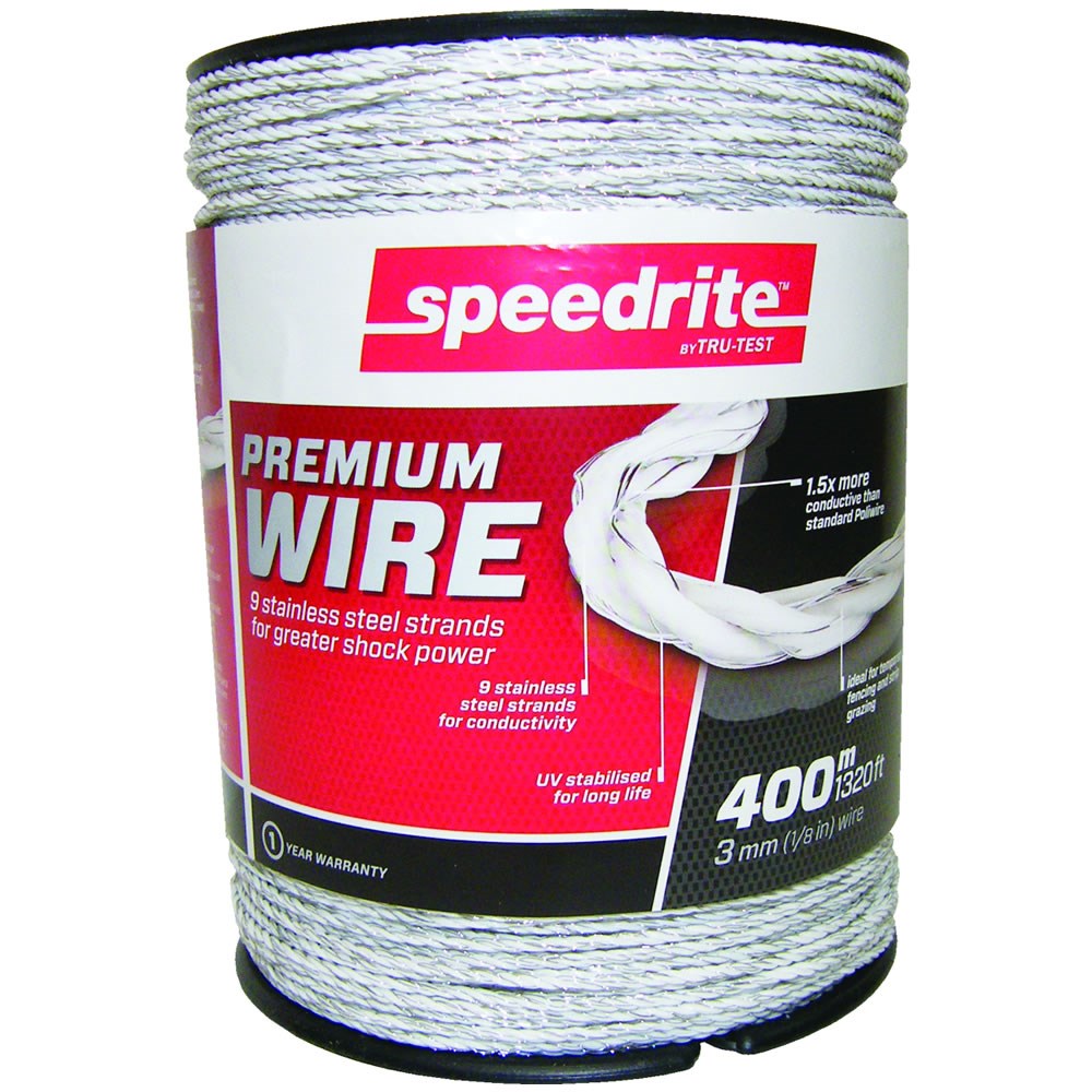 Speedrite - 9 Strand Premium Wire 1320' White